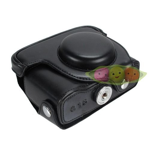 Canon PowerShot G15 本体 専用ケース付 Amazon.co.jp: i-Beans【全3色】Canon PowerShot G15 用PUレザーケース